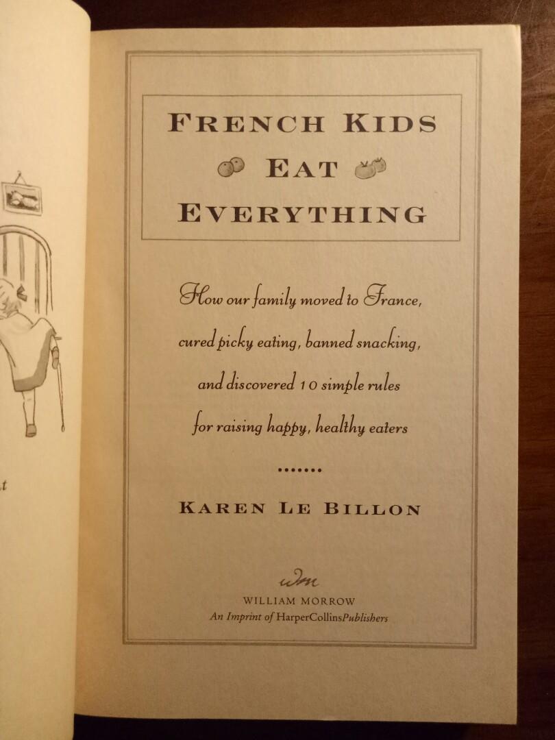 French Kids Eat Everything Books Stationery Non Fiction On