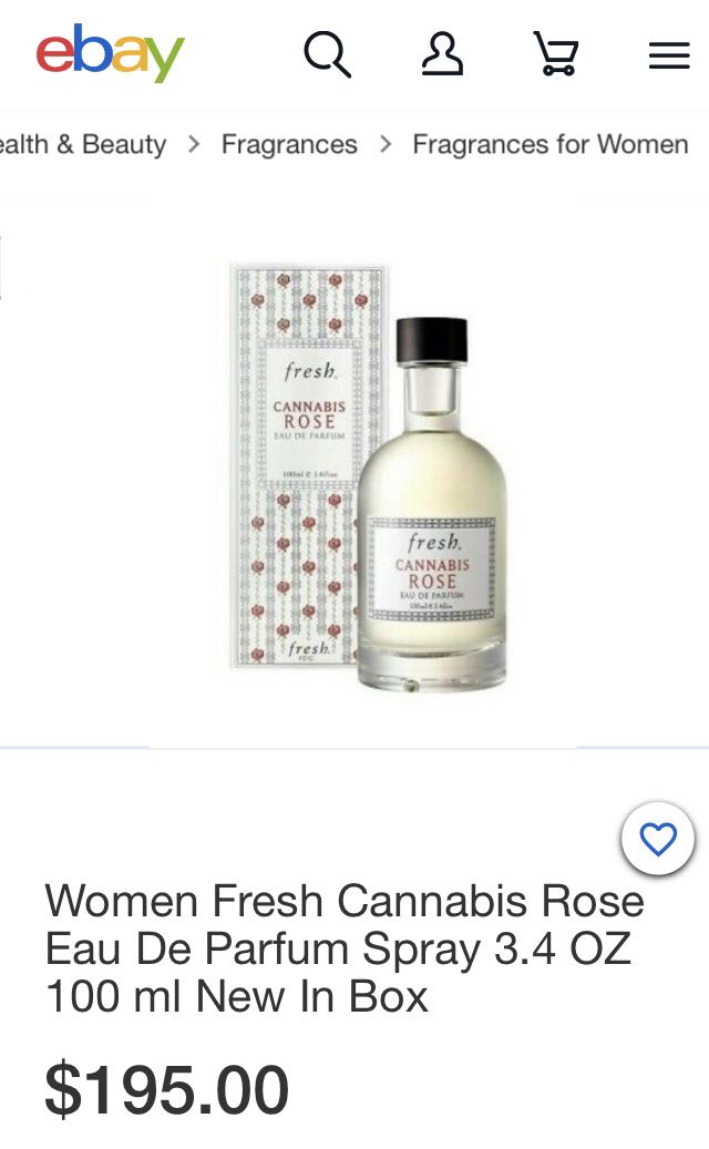 fresh cannabis rose eau de parfum