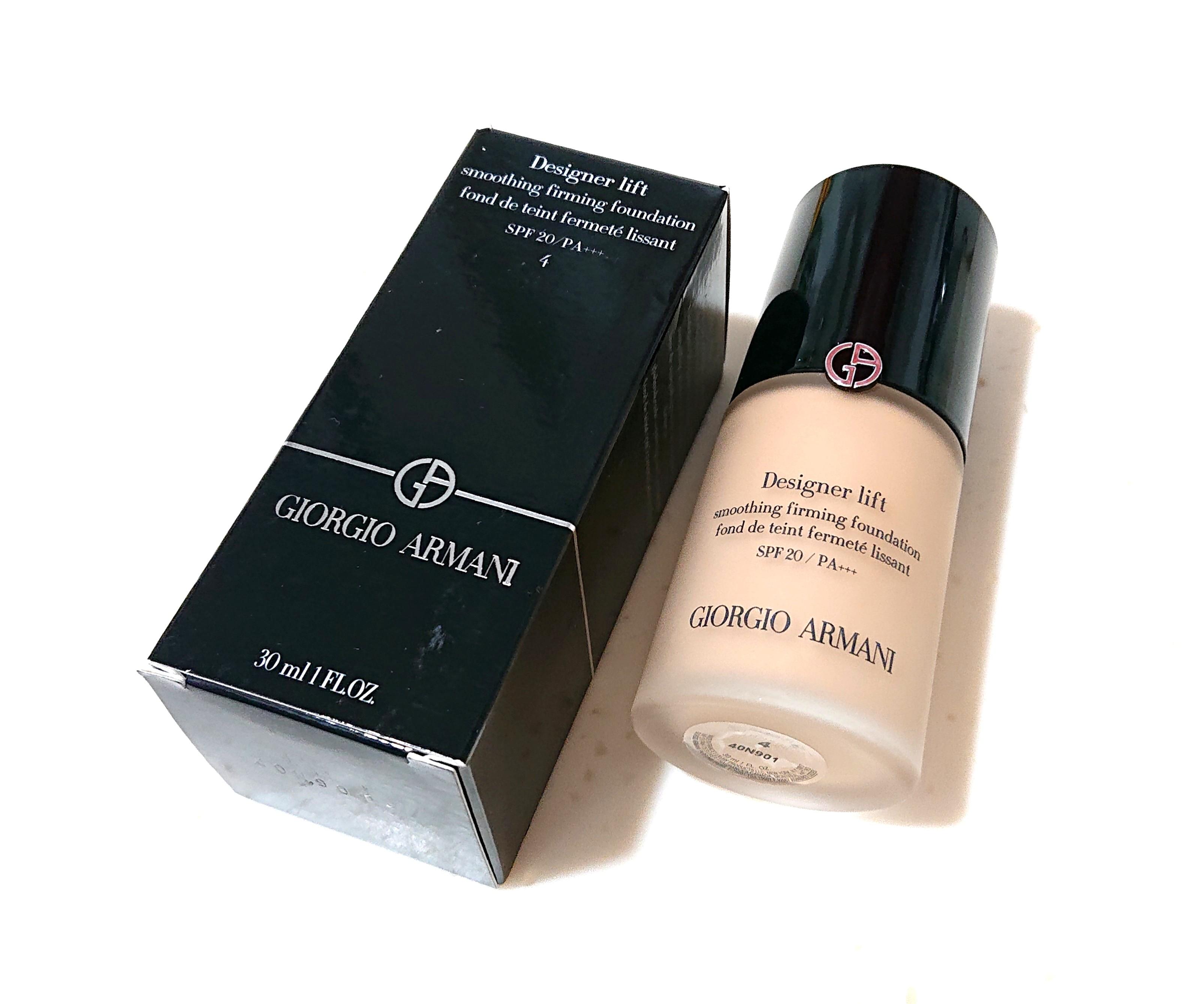 giorgio armani smoothing firming foundation