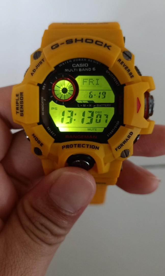 G shock on sale rangeman kuning