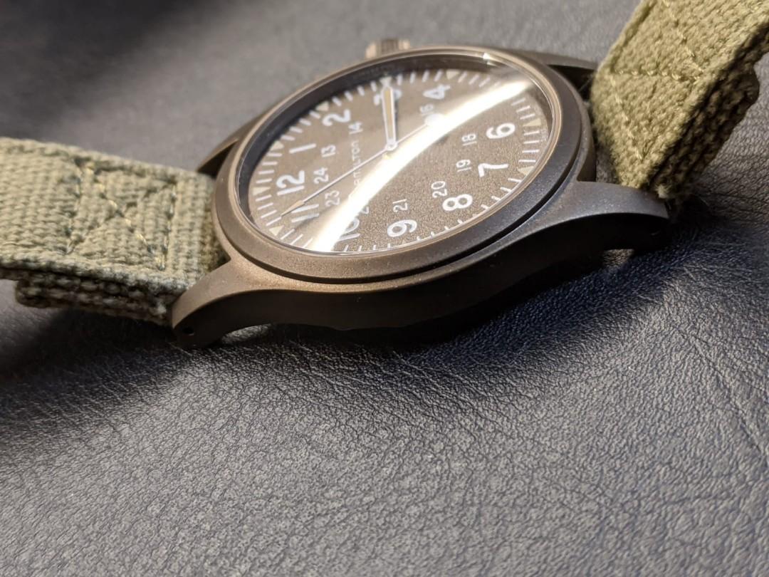 Hamilton Khaki Earth PVD LNIB Full Set