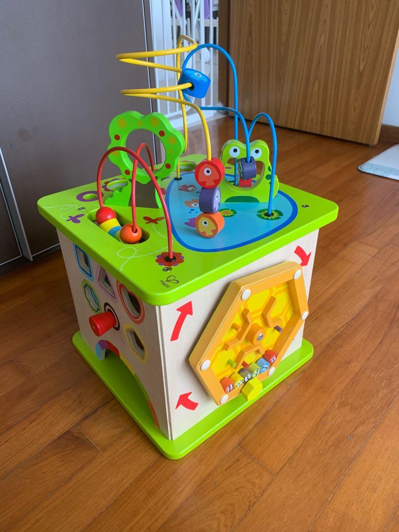 Hape Country Critters Play Cube Babies Kids Infant Playtime on