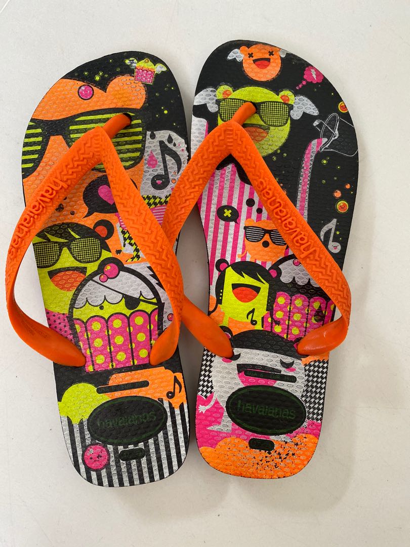 pink havaianas flip flops