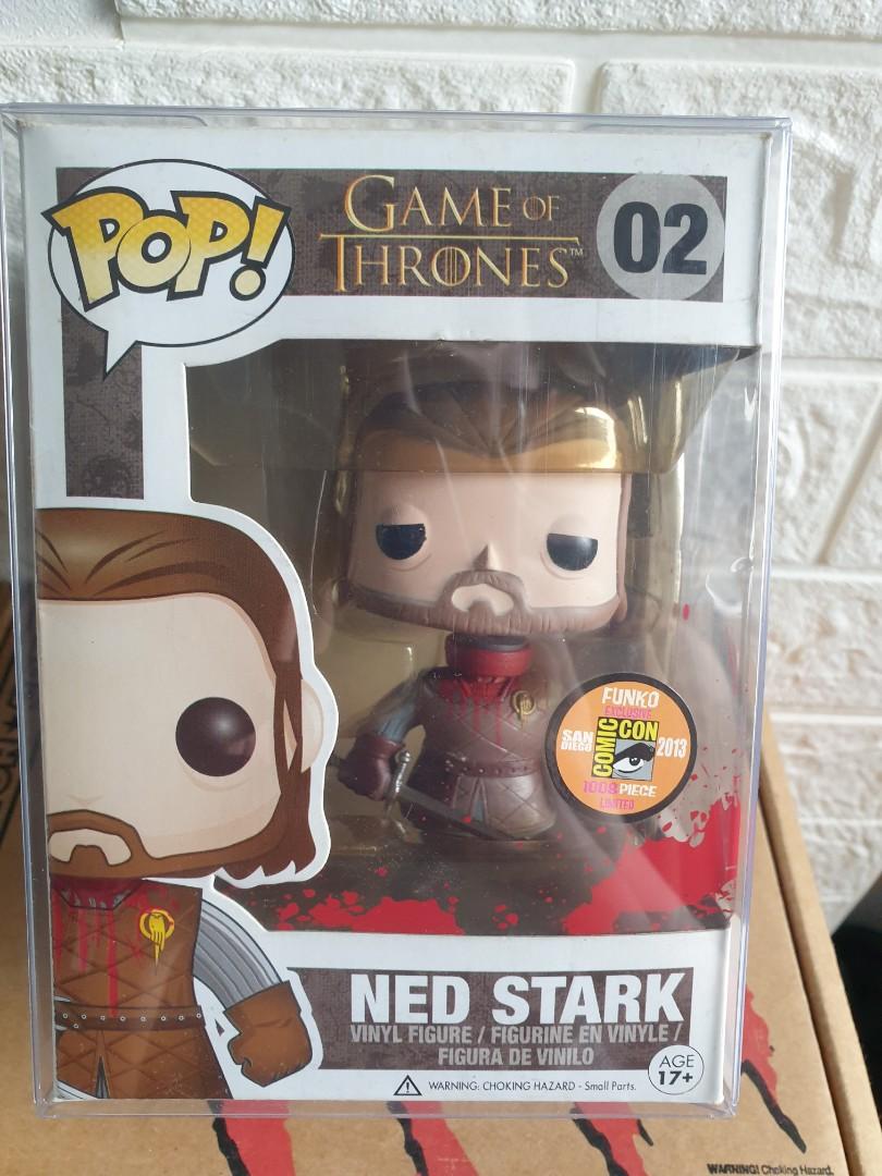 Aardrijkskunde Vertrouwelijk Papa Funko Pop Game Of Thrones (GOT) Headless Ned Stark SDCC Exclusive, Hobbies  & Toys, Toys & Games on Carousell
