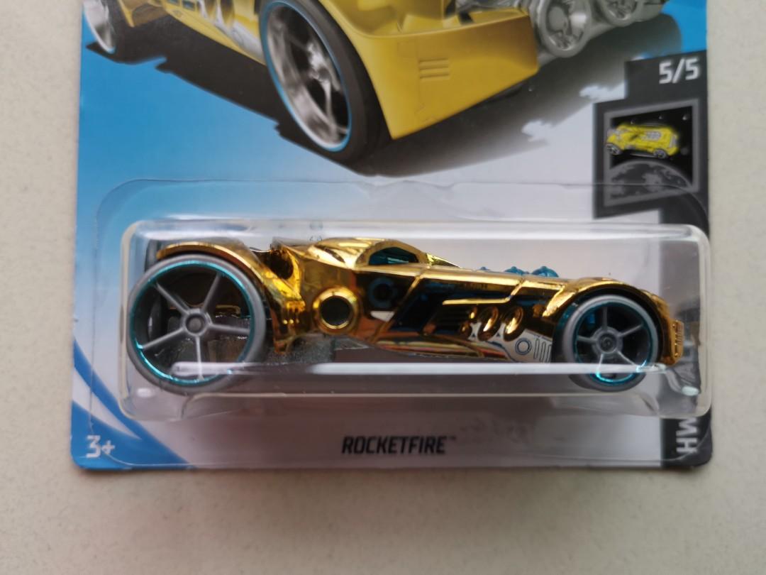 HotWheels 2019 RocketFire Hw Space Gold Hobbies Toys Toys