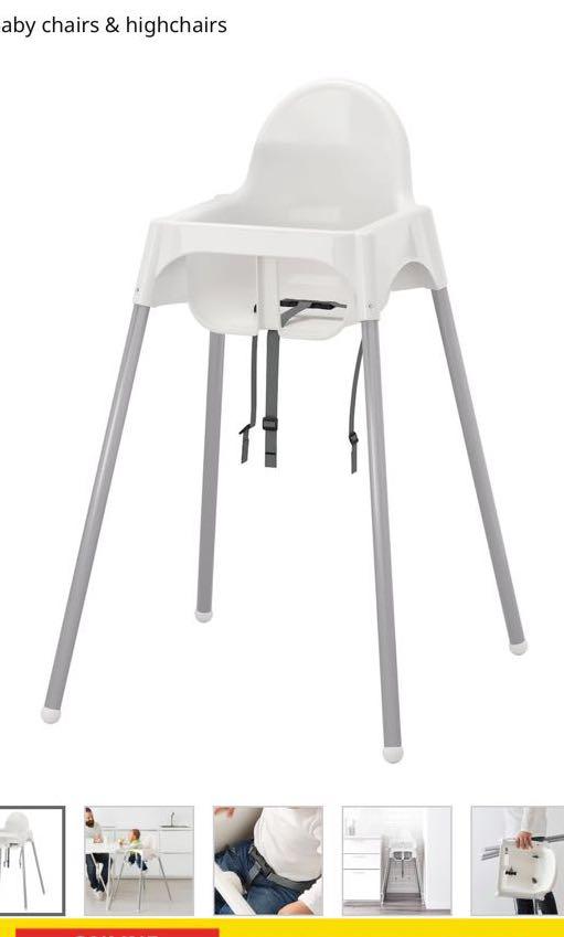 ikea spoling high chair