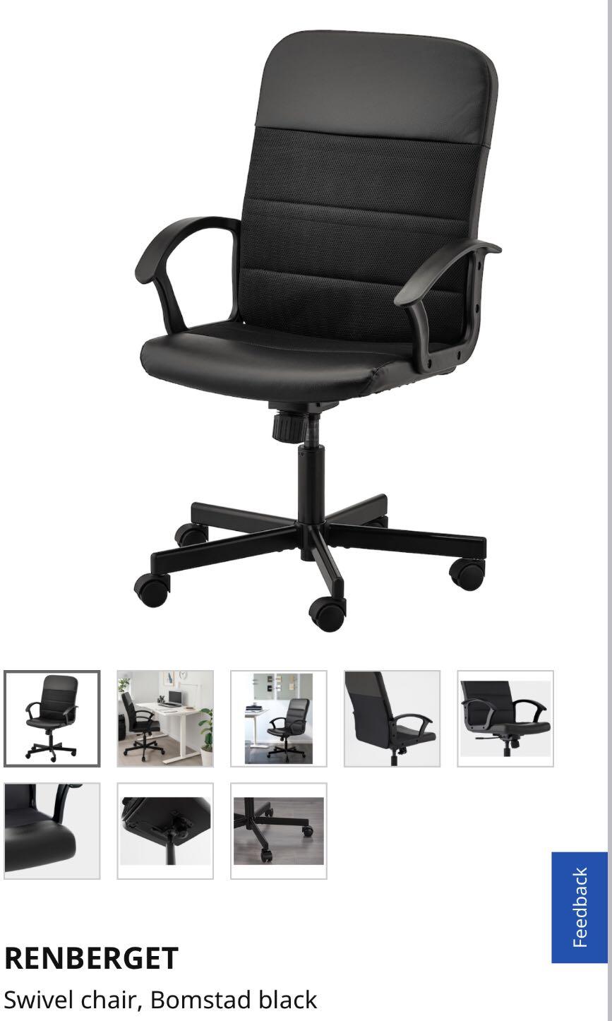 Renberget swivel chair instructions hot sale