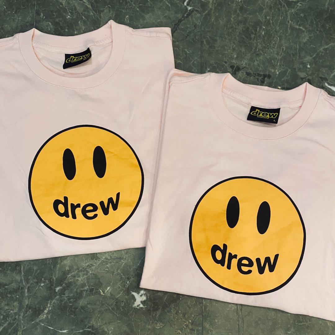 SALE Drew House Pink Mascot Tee, Men's 