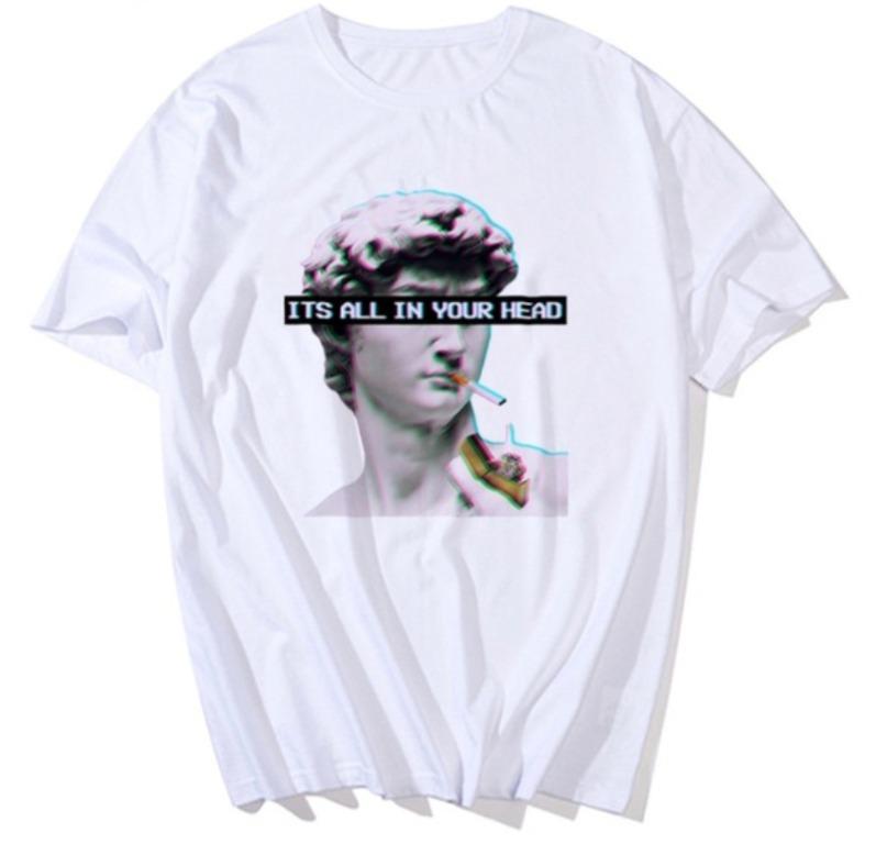 Its All In Your Head Michelangelo T Shirt (PRE-ORDER), Men's Fashion,  Clothes, Tops on Carousell