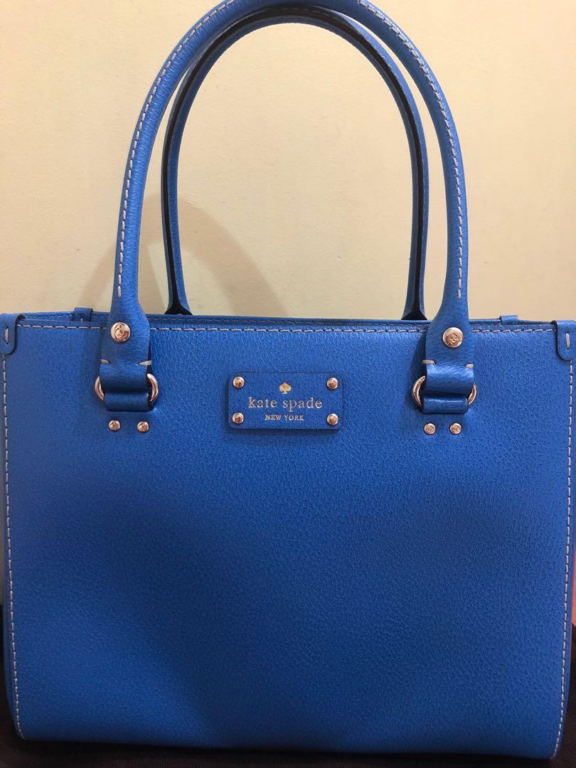 Kate Spade Royal Blue Handbag Crossbody Bag, Women's Fashion, Bags &  Wallets, Cross-body Bags on Carousell