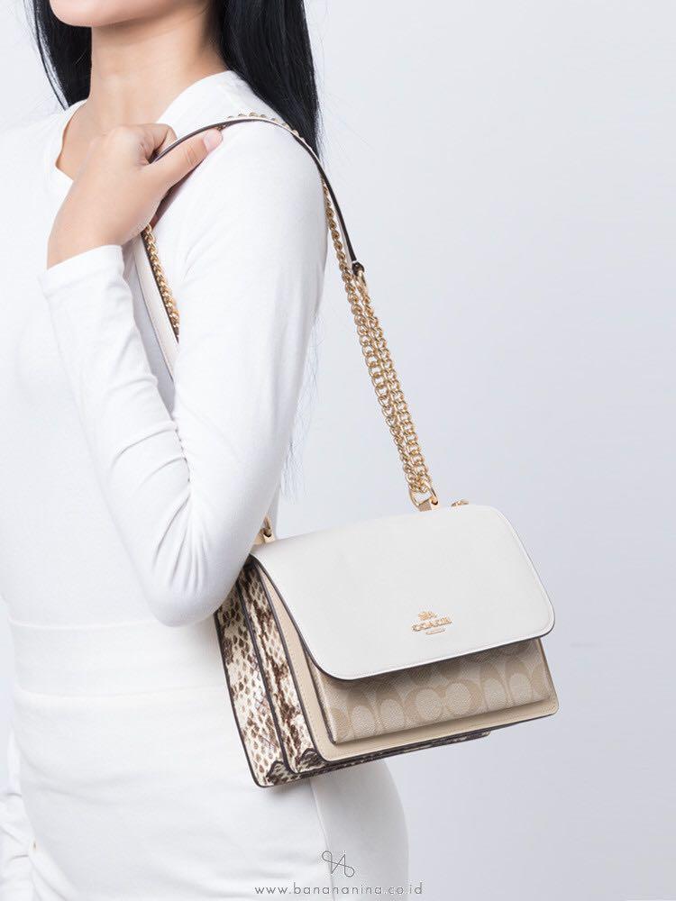 Coach women's klare hotsell crossbody shoulder leather handbag