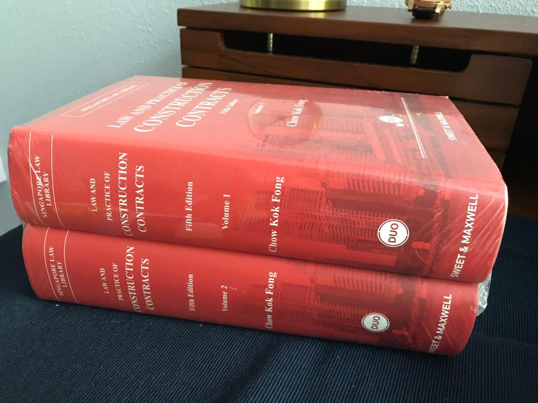 Law and Practice of Construction Contracts (5th edition) Volumes 1 and