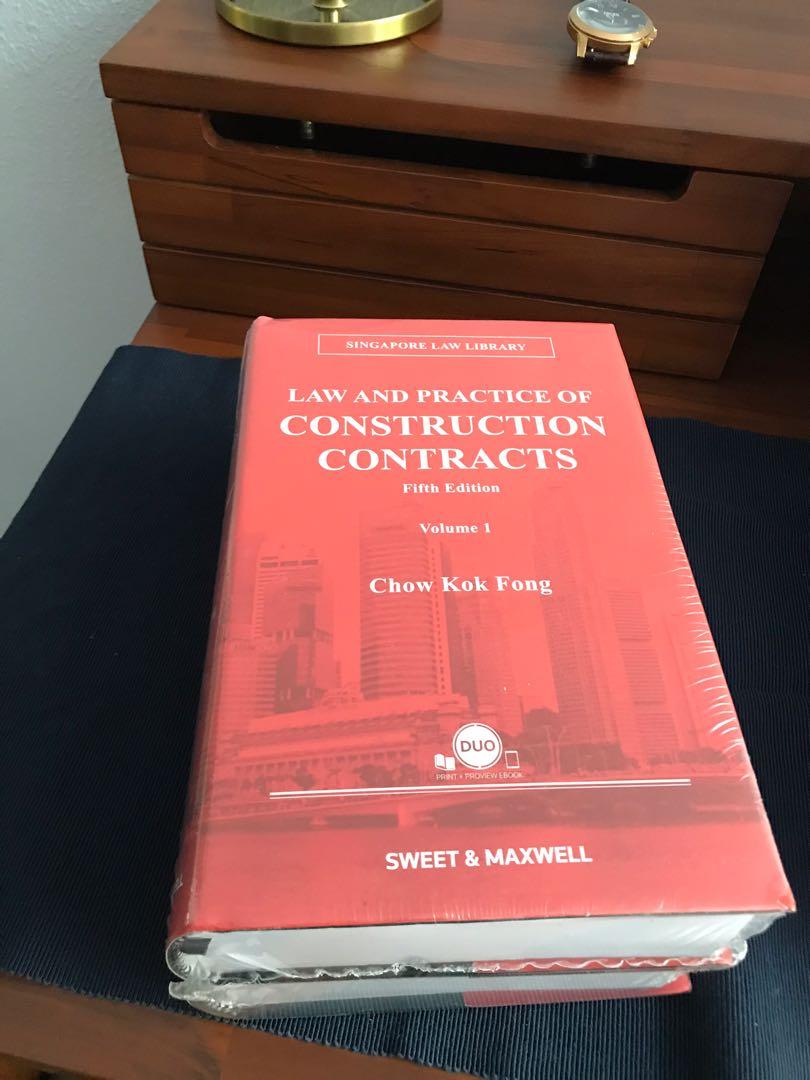 Law and Practice of Construction Contracts (5th edition) Volumes 1 and