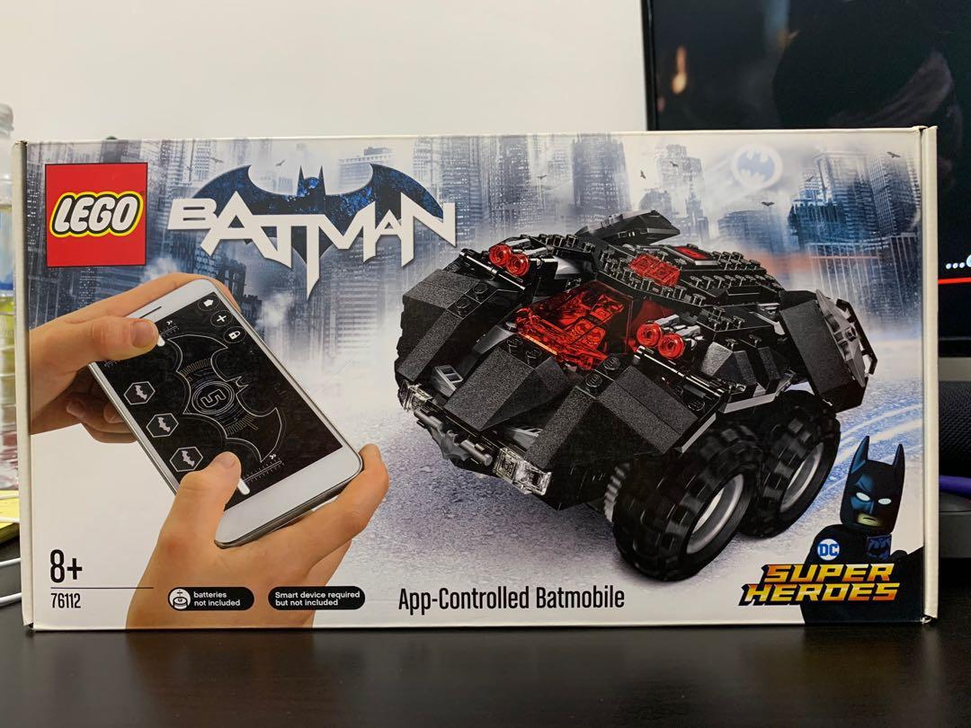 LEGO BATMAN 76112 APP -CONTROLLED BATMOBILE, Hobbies & Toys, Toys & Games  on Carousell