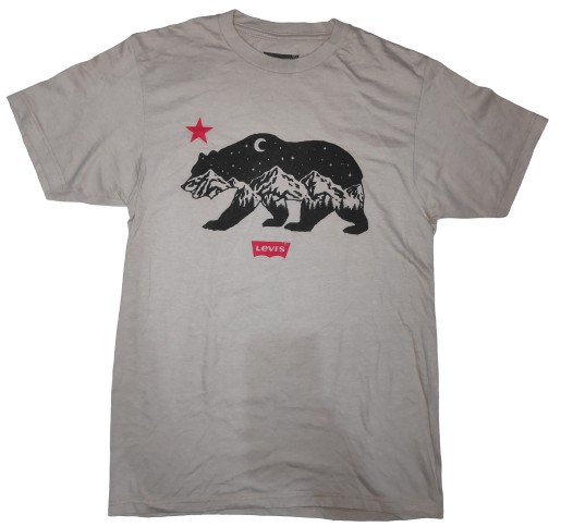 Levi's Tee California Bear, Men's Fashion, Tops & Sets, Tshirts & Polo  Shirts on Carousell