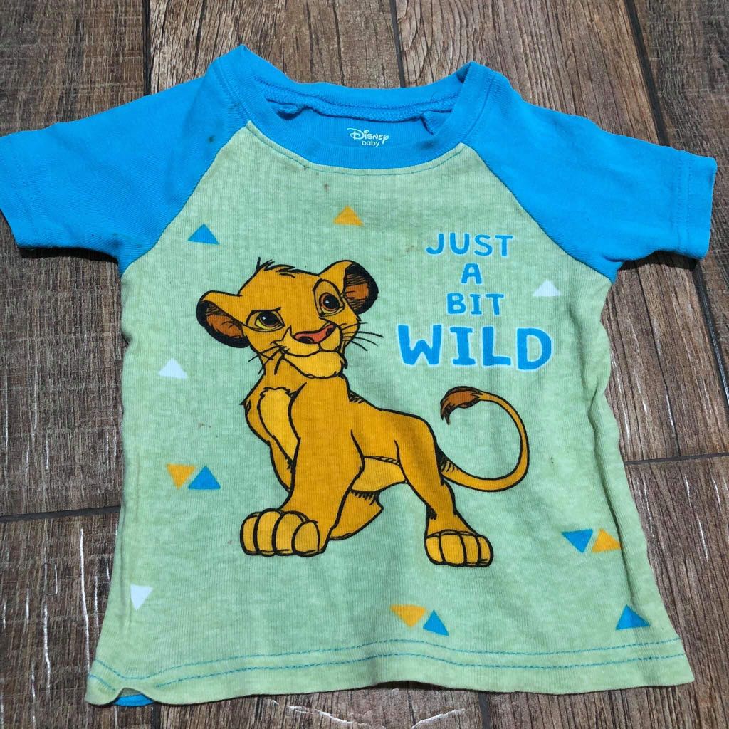 Lion King Baby Shirt 3 6m Babies Kids Babies Kids Fashion On Carousell