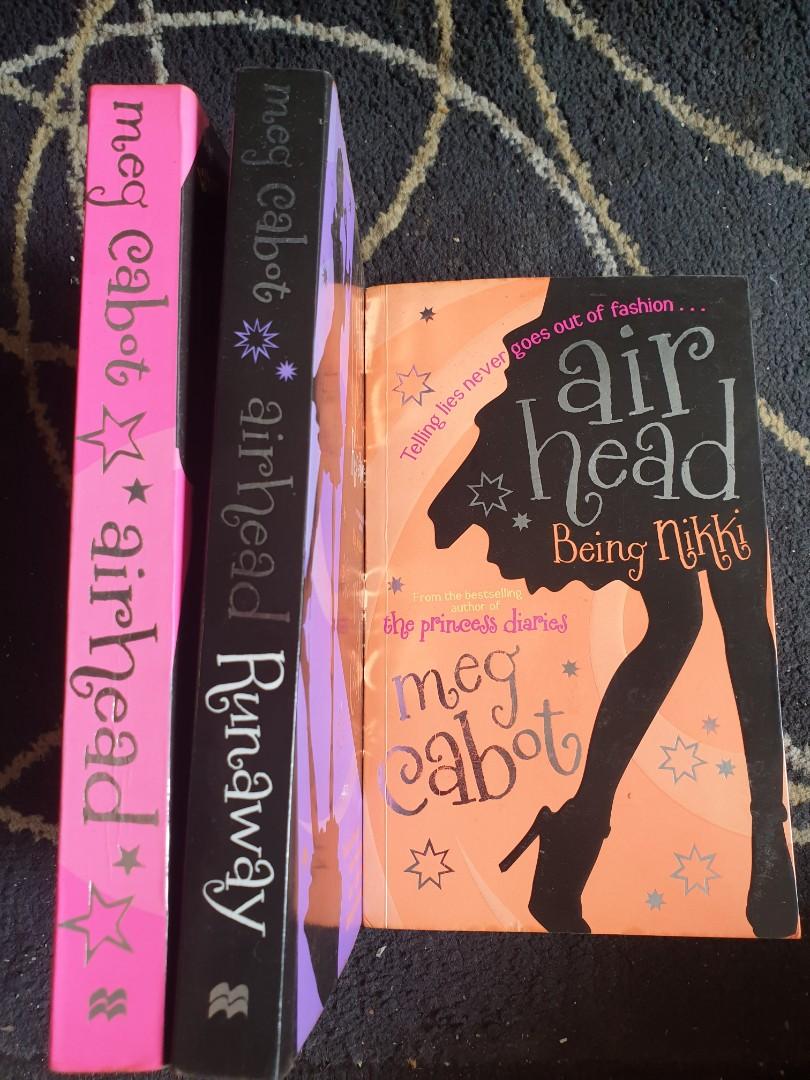 Meg Cabot Airhead Books Stationery Non Fiction On Carousell