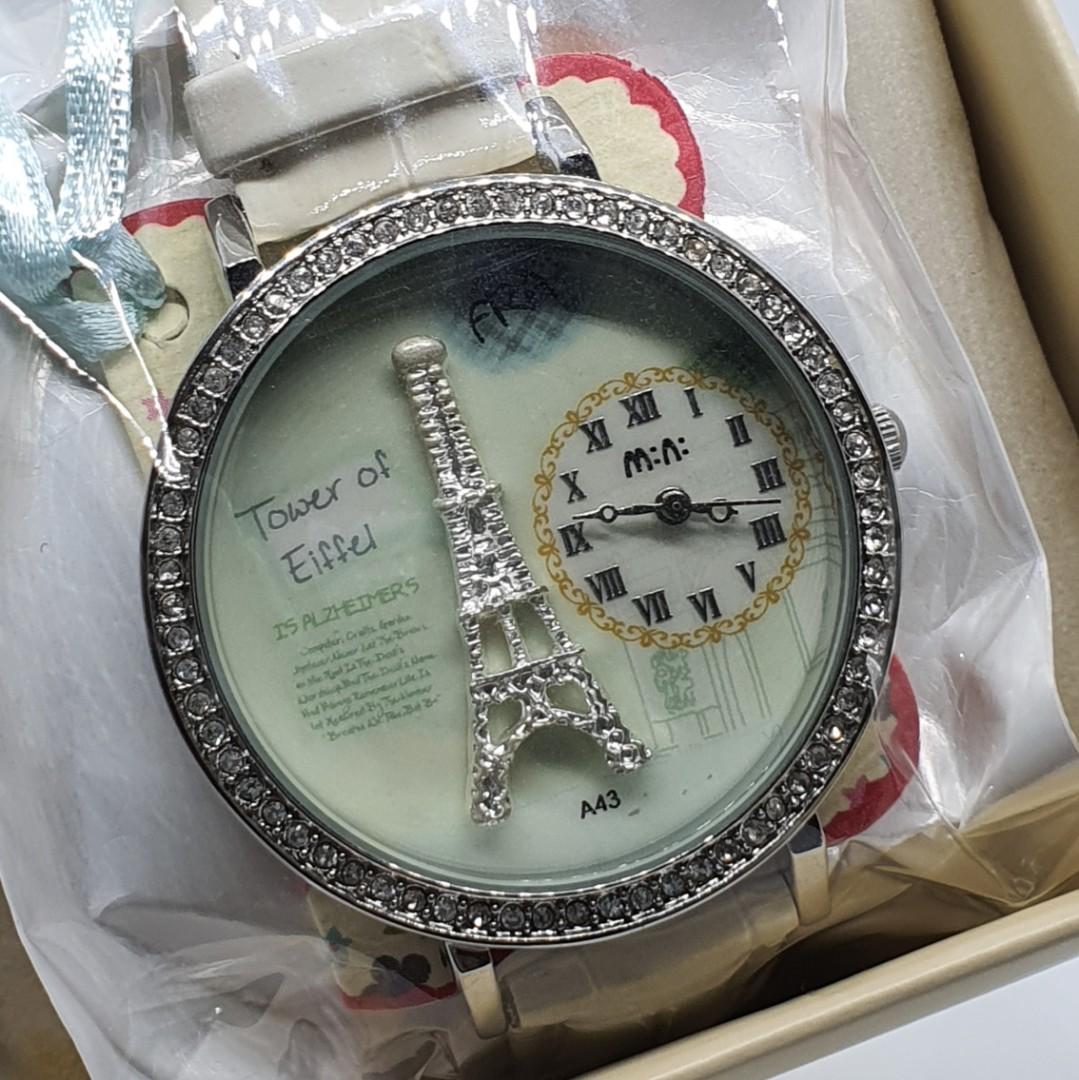 Eiffel tower design watch on sale