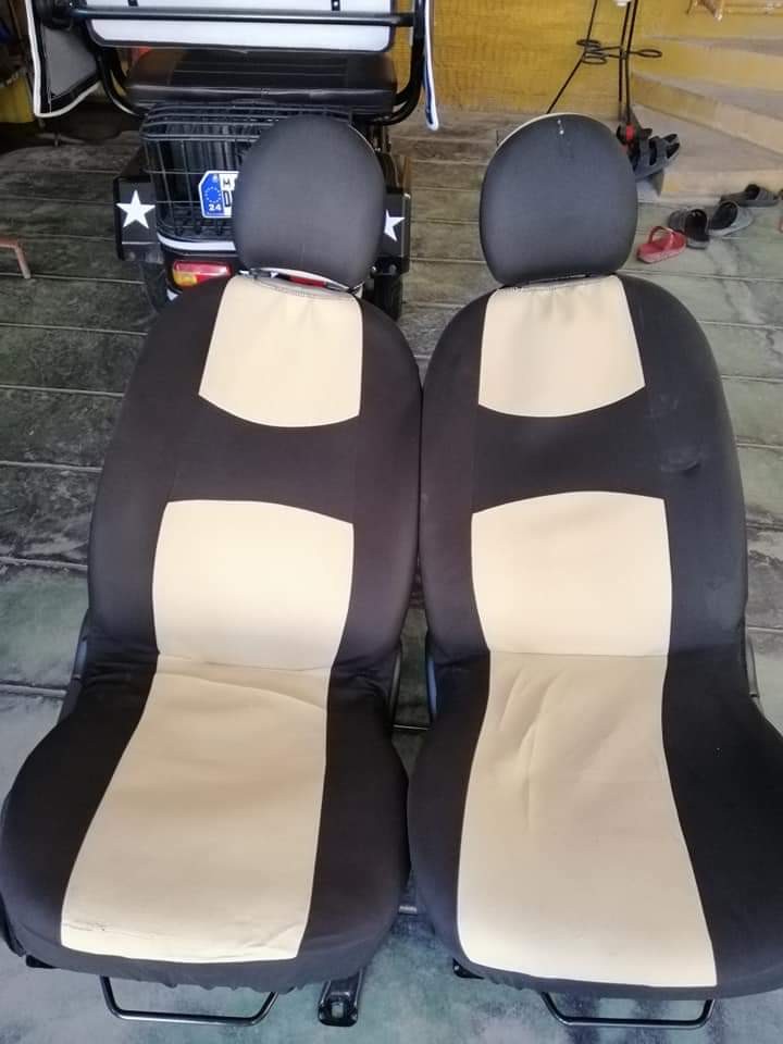 Mirage G4 GLS Stock Front Seats, Car Parts & Accessories, Body Parts and Accessories on Carousell