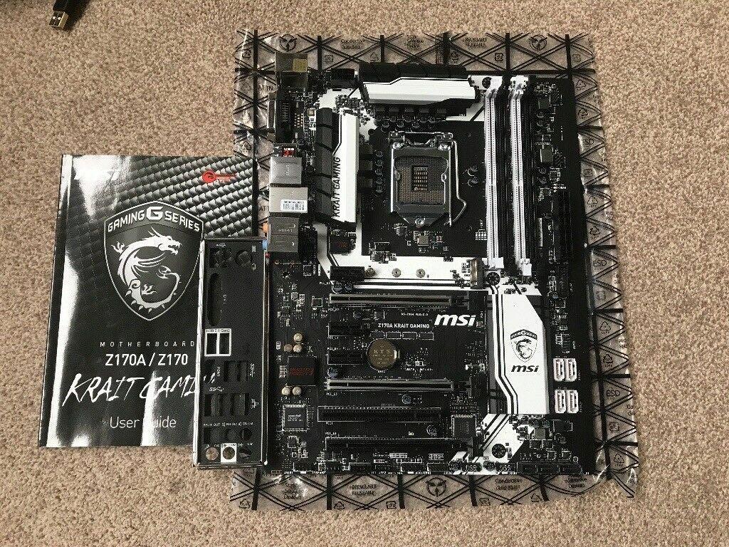 I5 6600k Msi Z170a Krait Gaming Corsair Lpx 2666mhz Electronics Computer Parts Accessories On Carousell