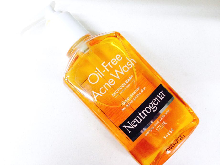 neutrogena oil free salicylic acid