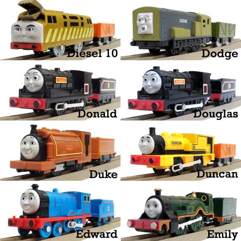 thomas and friends tomy donald and douglas