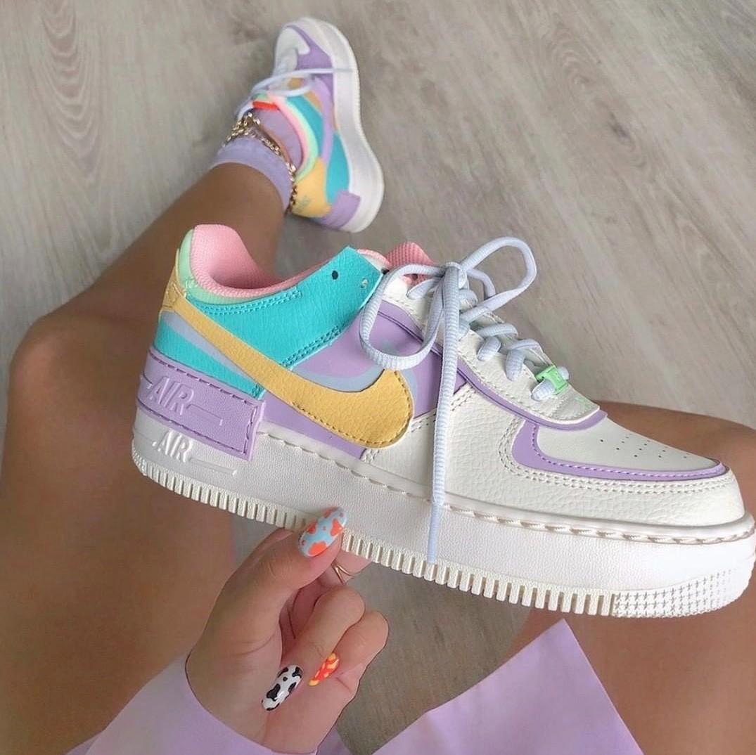 women nike air force 1 shadow pale ivory