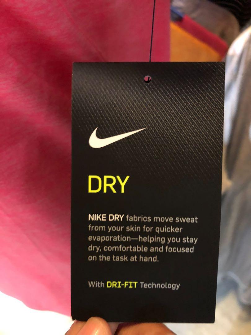 nike dri fabrics move sweat