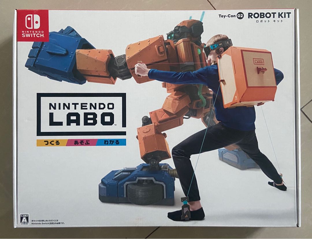 nintendo switch labo robot kit