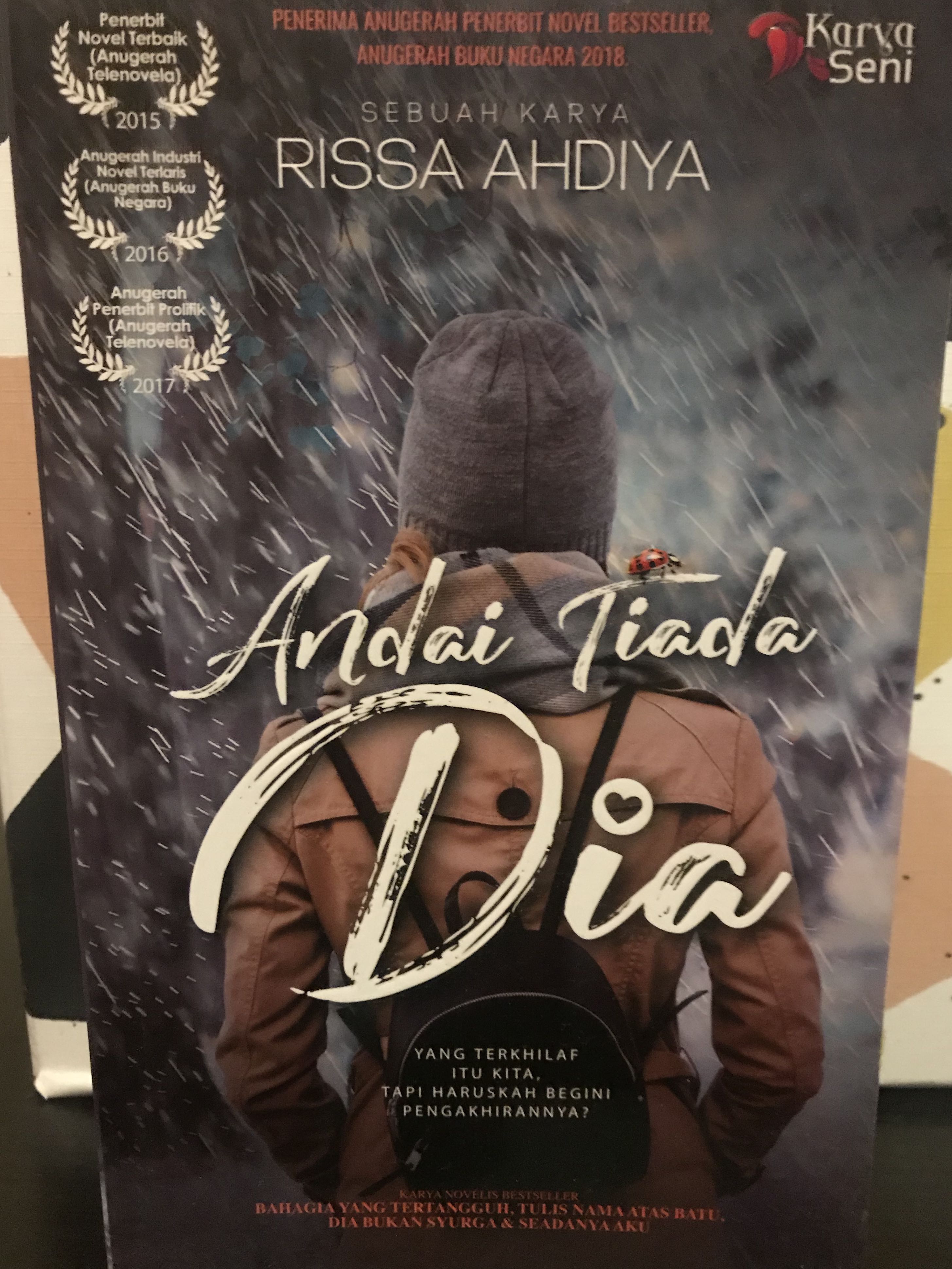 Novel Melayu Andai Tiada Dia By Rissa Ahdiya Books Stationery Books On Carousell