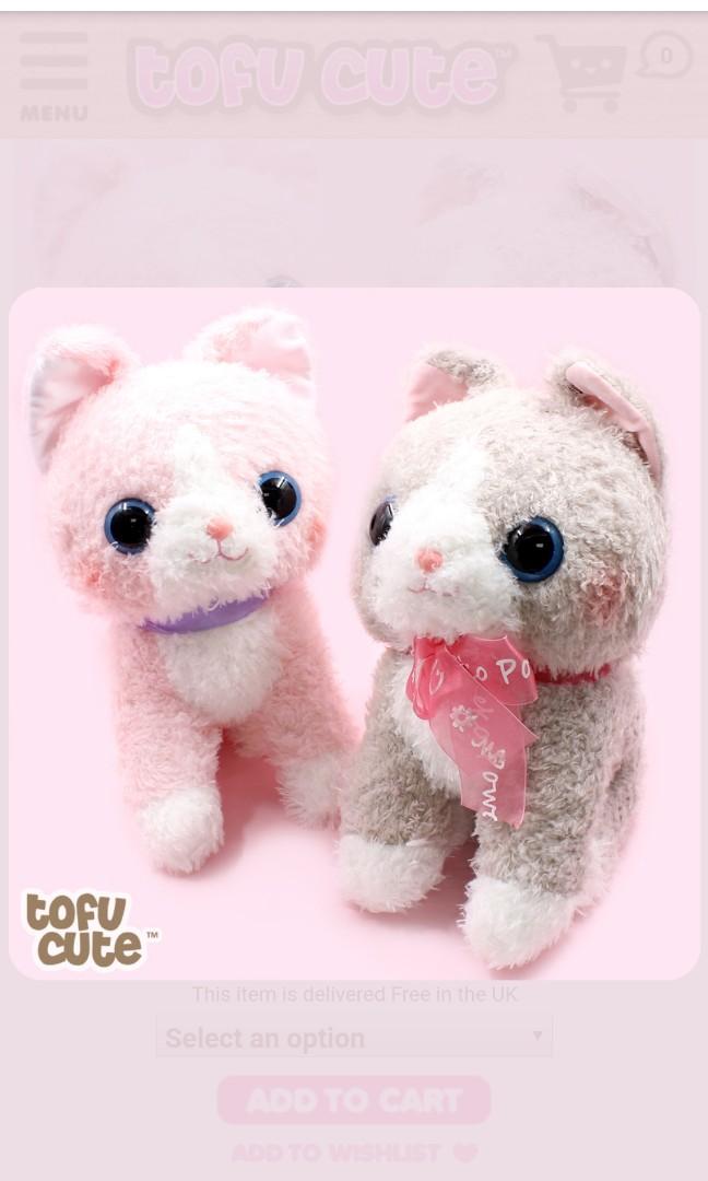 chibi cat plush