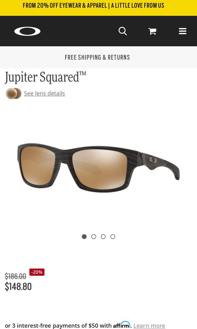 Oakley Jupiter Squared woodgrain, Women's Fashion, Watches & Accessories,  Sunglasses & Eyewear on Carousell