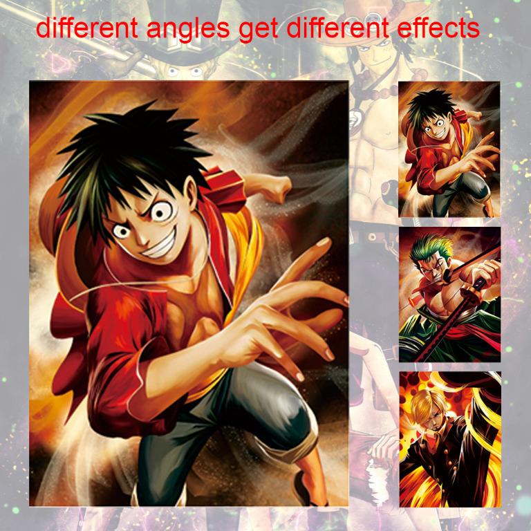 Room For Three One Piece Hentai One Piece 3 In 1 3D Three-dimensional Painting on Grating Plate Anime