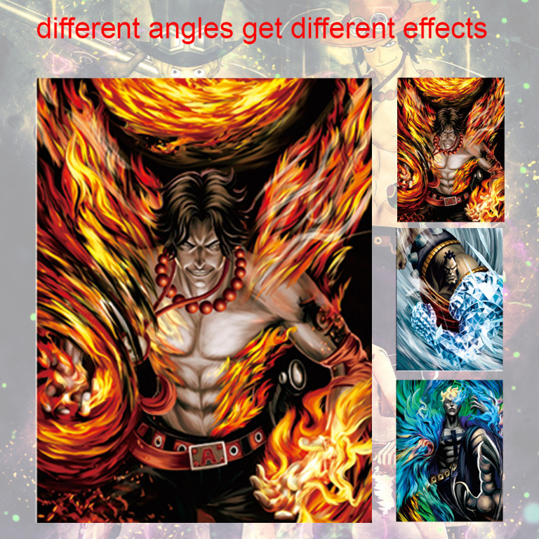 Room For Three One Piece Hentai One Piece 3 In 1 3D Three-dimensional Painting on Grating Plate Anime