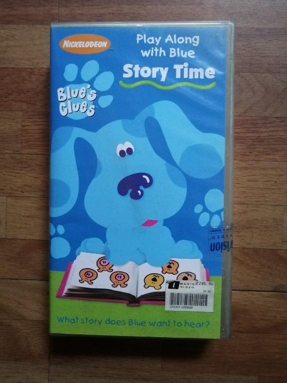 Original Blue's Clues VHS Tape, Hobbies & Toys, Music & Media, Music ...