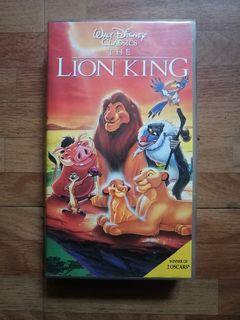 Original Lion King VHS Tape