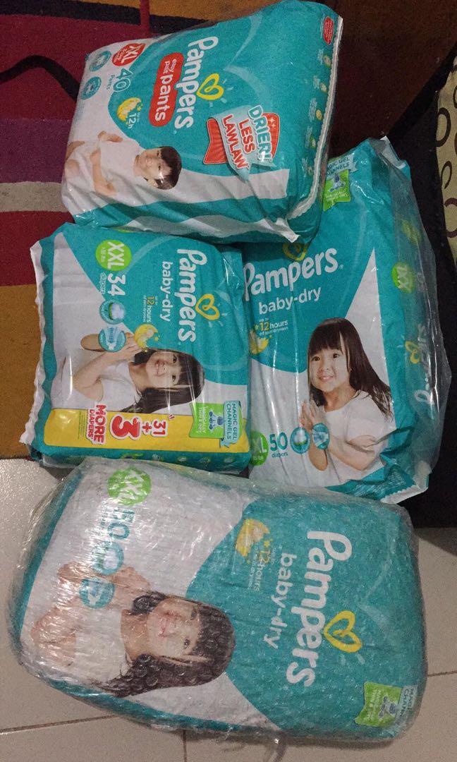 pampers xxl diapers
