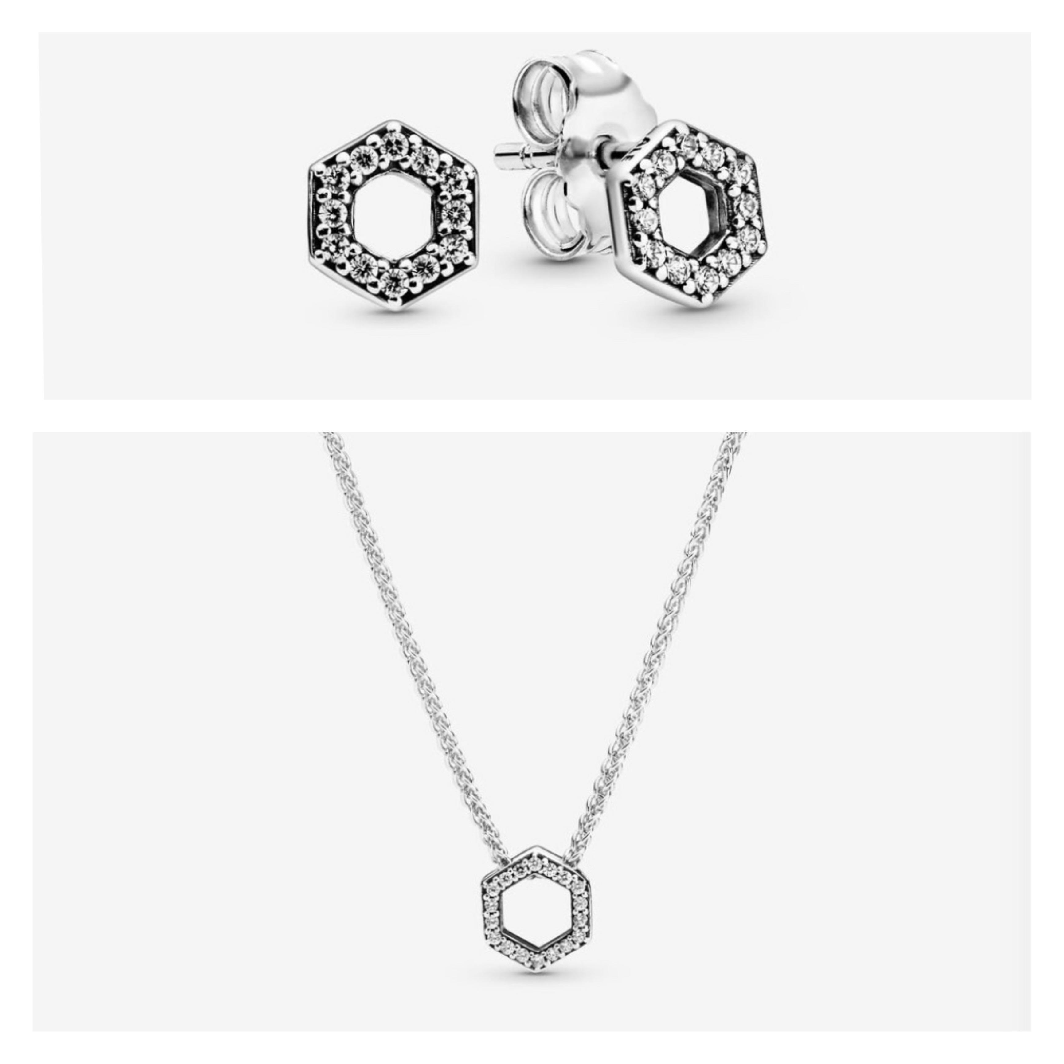 Hexagon 2025 necklace pandora
