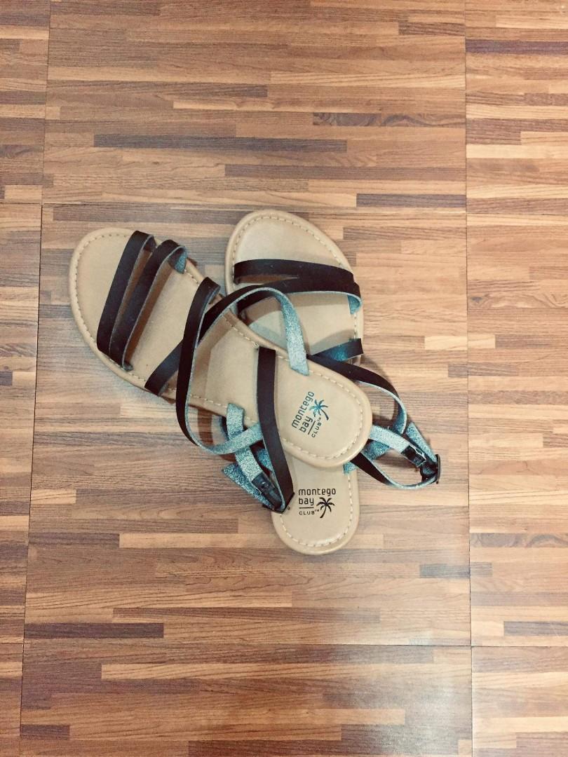 turquoise sandals payless