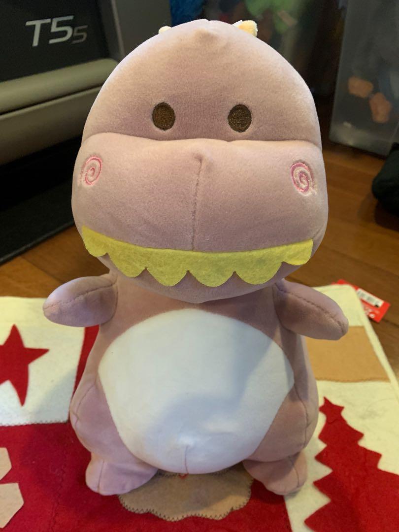 purple dinosaur plush