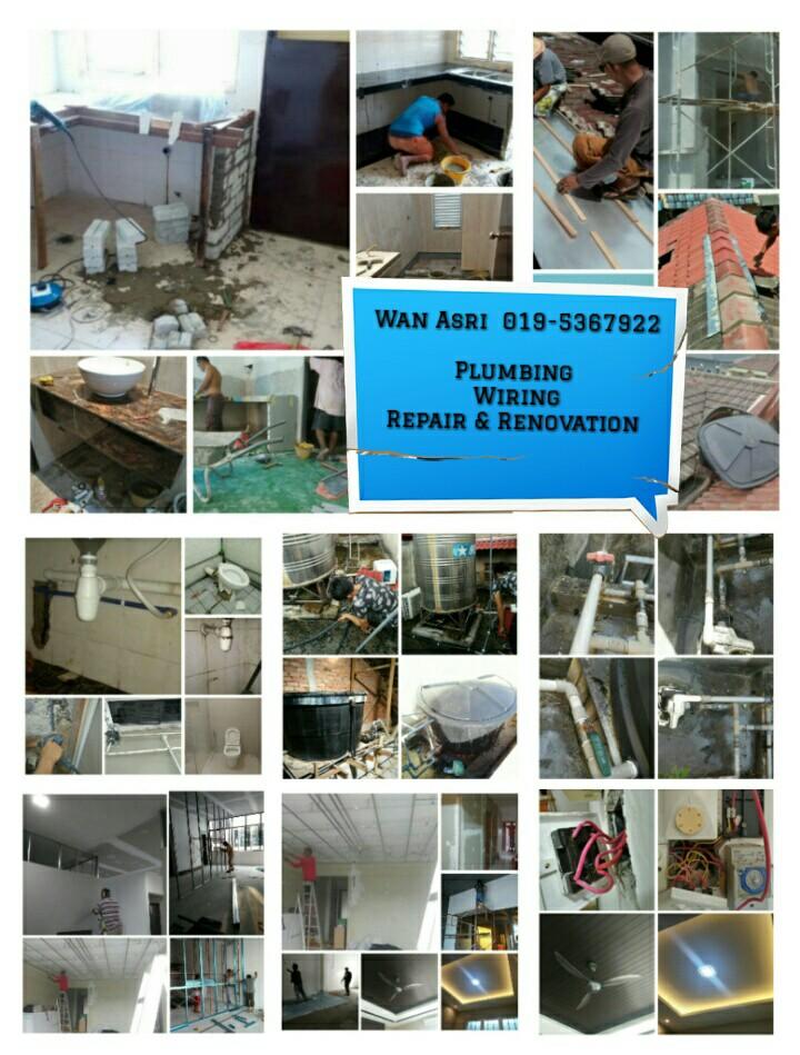 Plumber Renovation Service 0195367922 Wan Asri Tukang Paip Services Home Services Home Repairs On Carousell