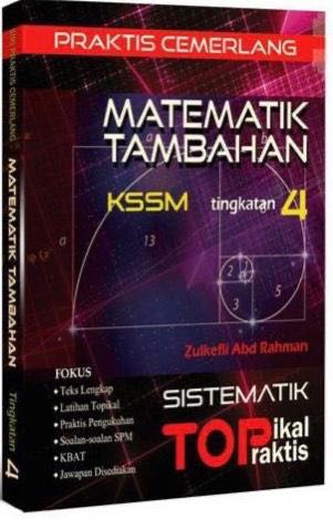 Buku teks matematik tambahan tingkatan 4 kssm pdf