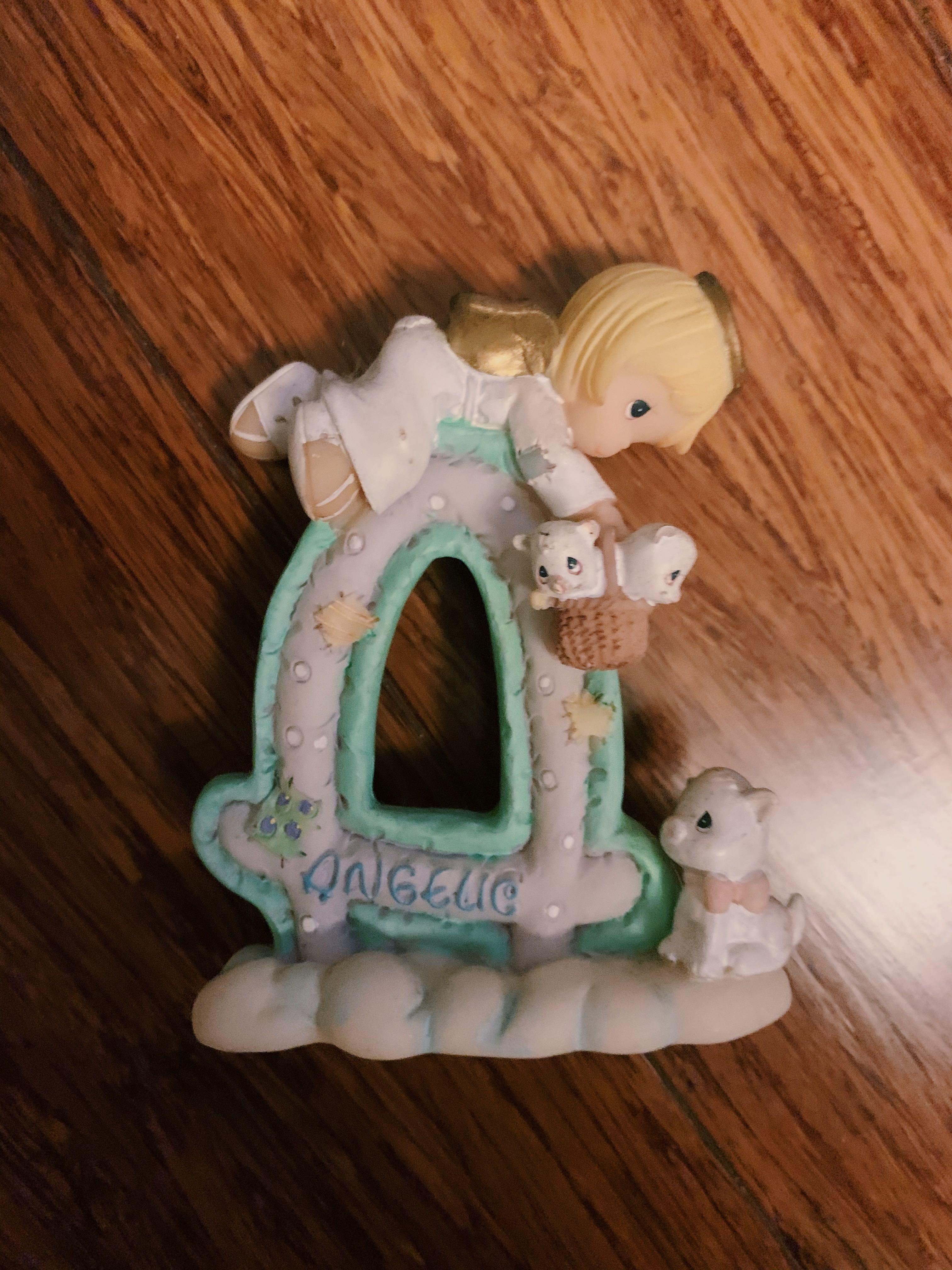 Precious Moments Letter A For Angelic Alphabet Figurine Toys Games Others On Carousell