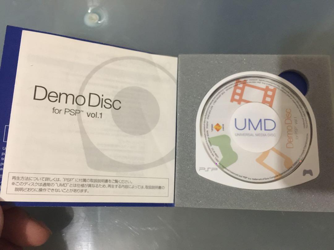 PSP UMD Demo Disc 試機碟, 遊戲機, 遊戲機遊戲 Carousell