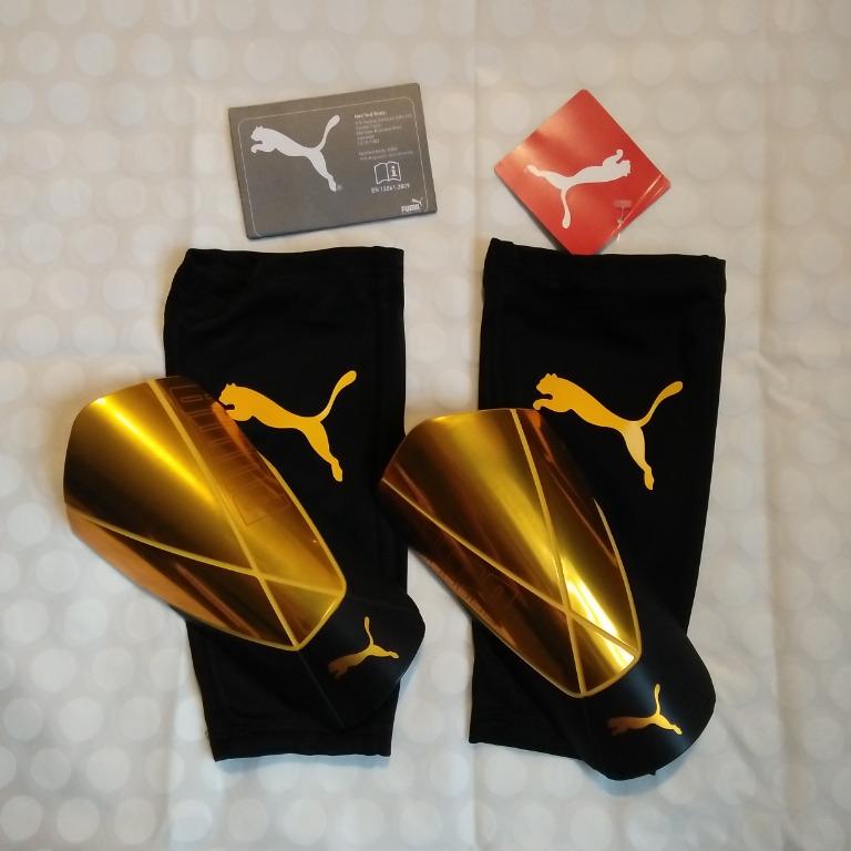 puma youth shin guards