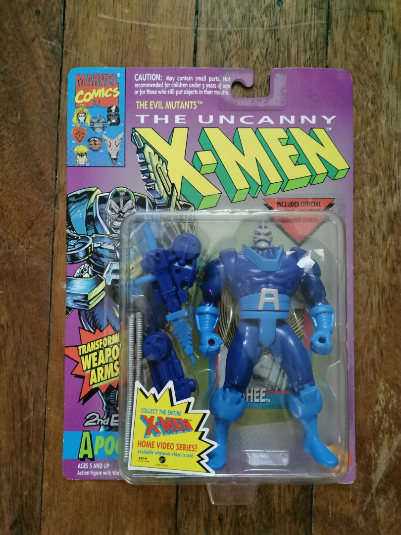 1993 Toy Biz X-MEN Apocalypse Extending Body action figure damaged package 