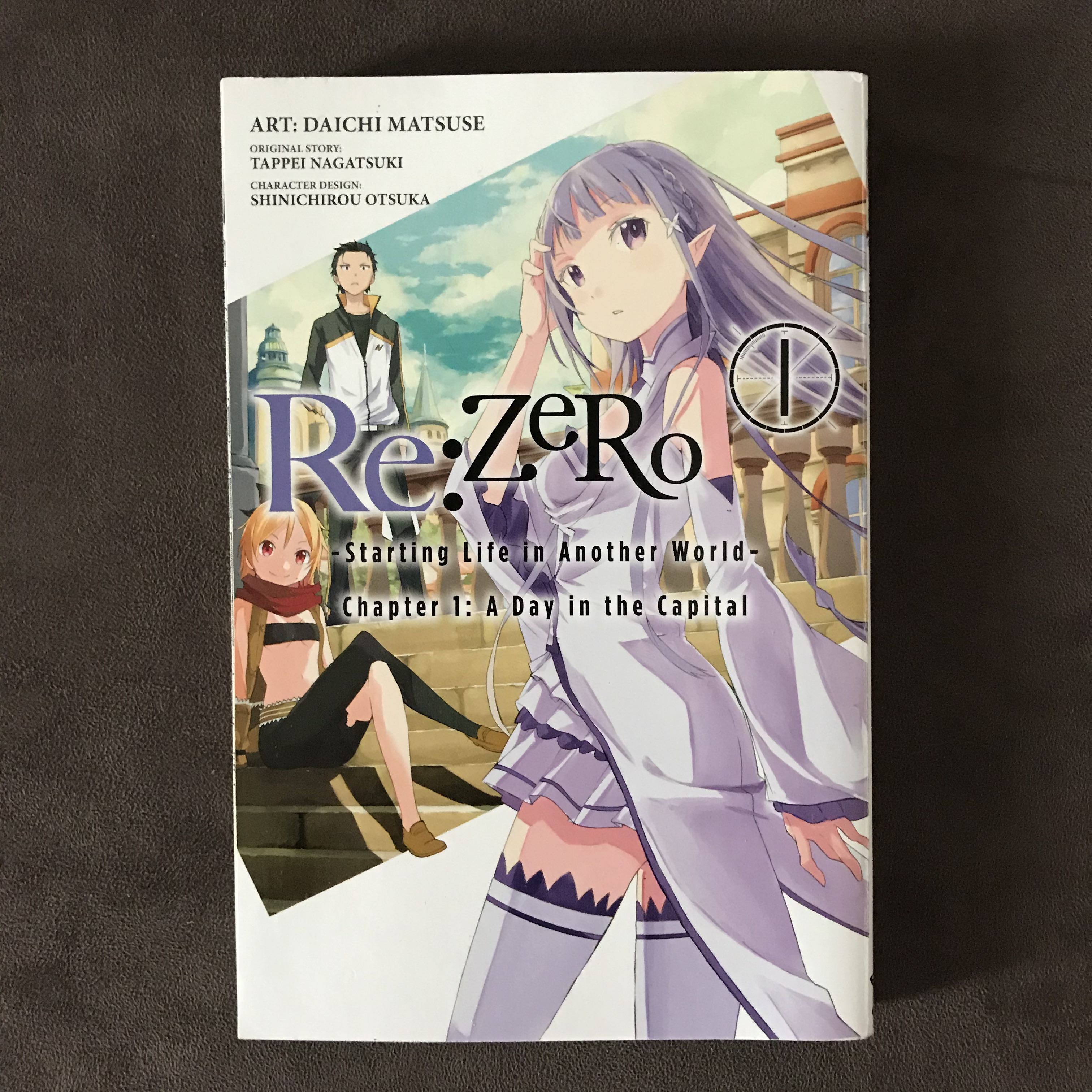 Re Zero Starting Life In Another World Ch 1 Manga Books Comics Manga On Carousell