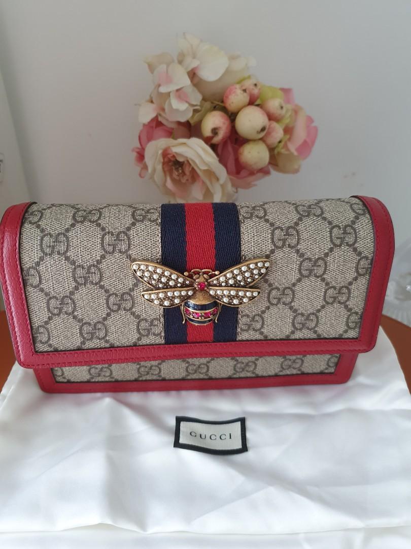 gucci bee sling bag