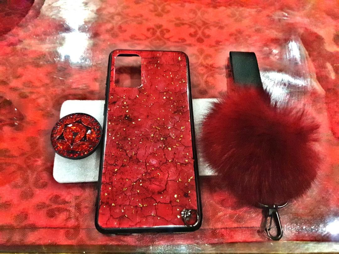Red Marble Samsung Galaxy S20 Plus Case Back Cover Mobile Phones Tablets Mobile Tablet Accessories Cases Sleeves On Carousell