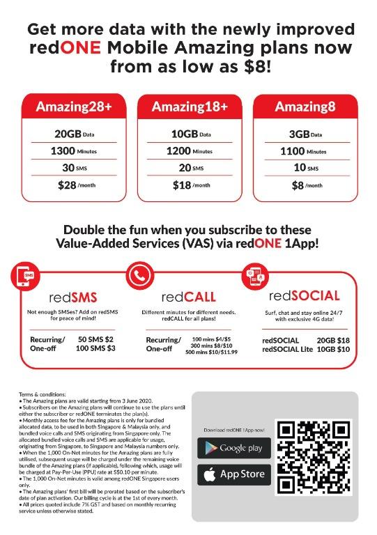 Redone Postpaid Plan Refreshed With More Minutes Everything Else On Carousell